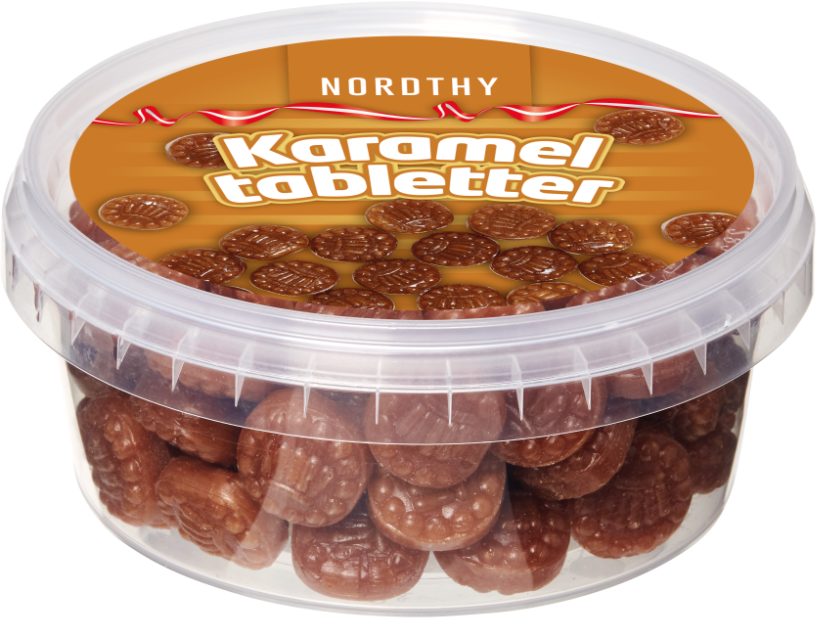Karameltabletter 150 gr Nordthy Karameltabletter 150 gr Nordthy