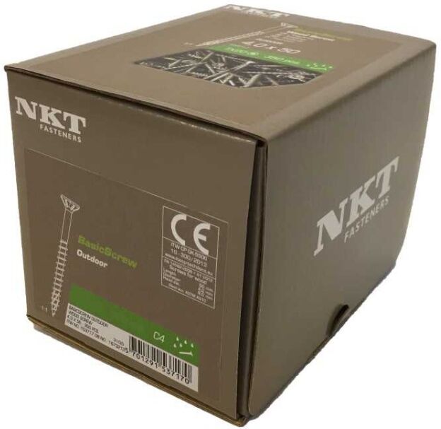Spånskrue 6,0x80/45 200stk. NKT Basicscrew Ruspert1000 UH TX30 Spånskrue 6,0x80/45 200stk. NKT Basicscrew Ruspert1000 UH TX30