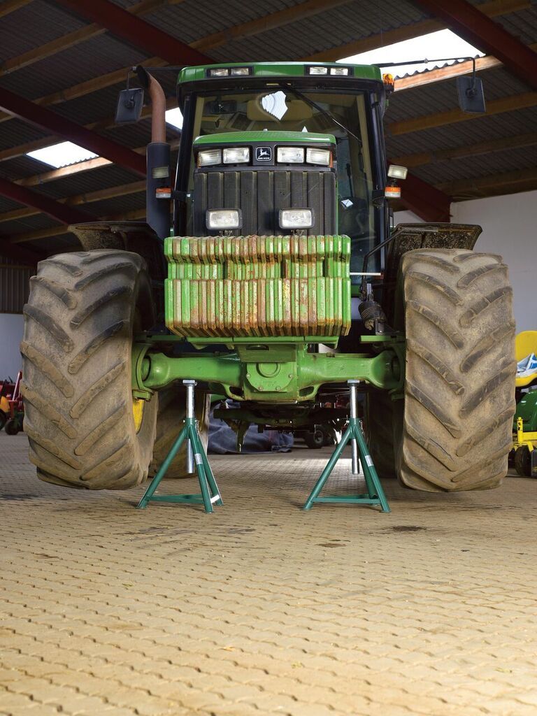 Støttebuk høj model, 2 tons Støttebuk høj model, 2 tons