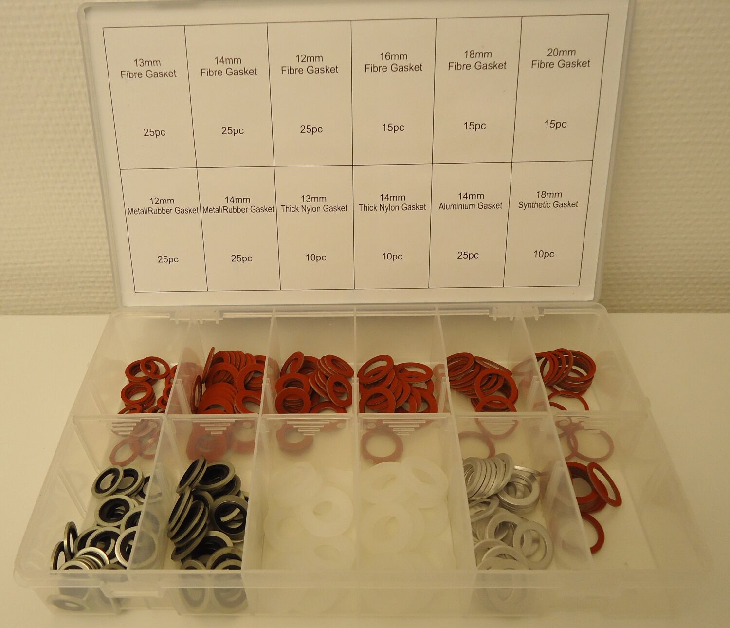 Pakningssortiment 225dele Pakningssortiment 225dele