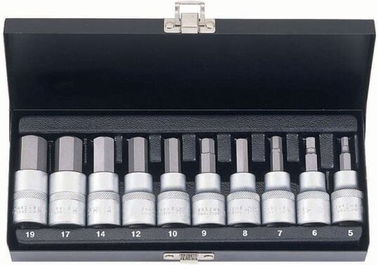 Unbracotopsæt 5-19mm 1/2" BATO Unbracotopsæt 5-19mm 1/2" BATO