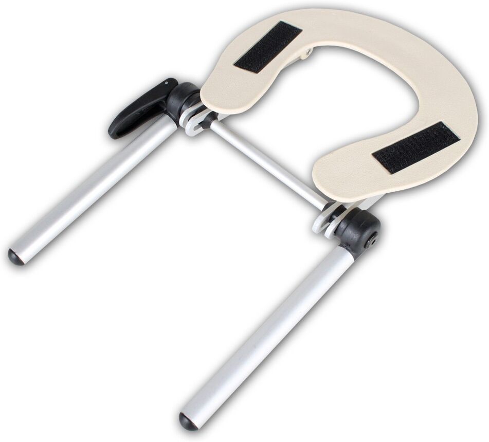 tectake Hovedstøtte af aluminium til massagebriks - grå tectake Hovedstøtte af aluminium til massagebriks - grå