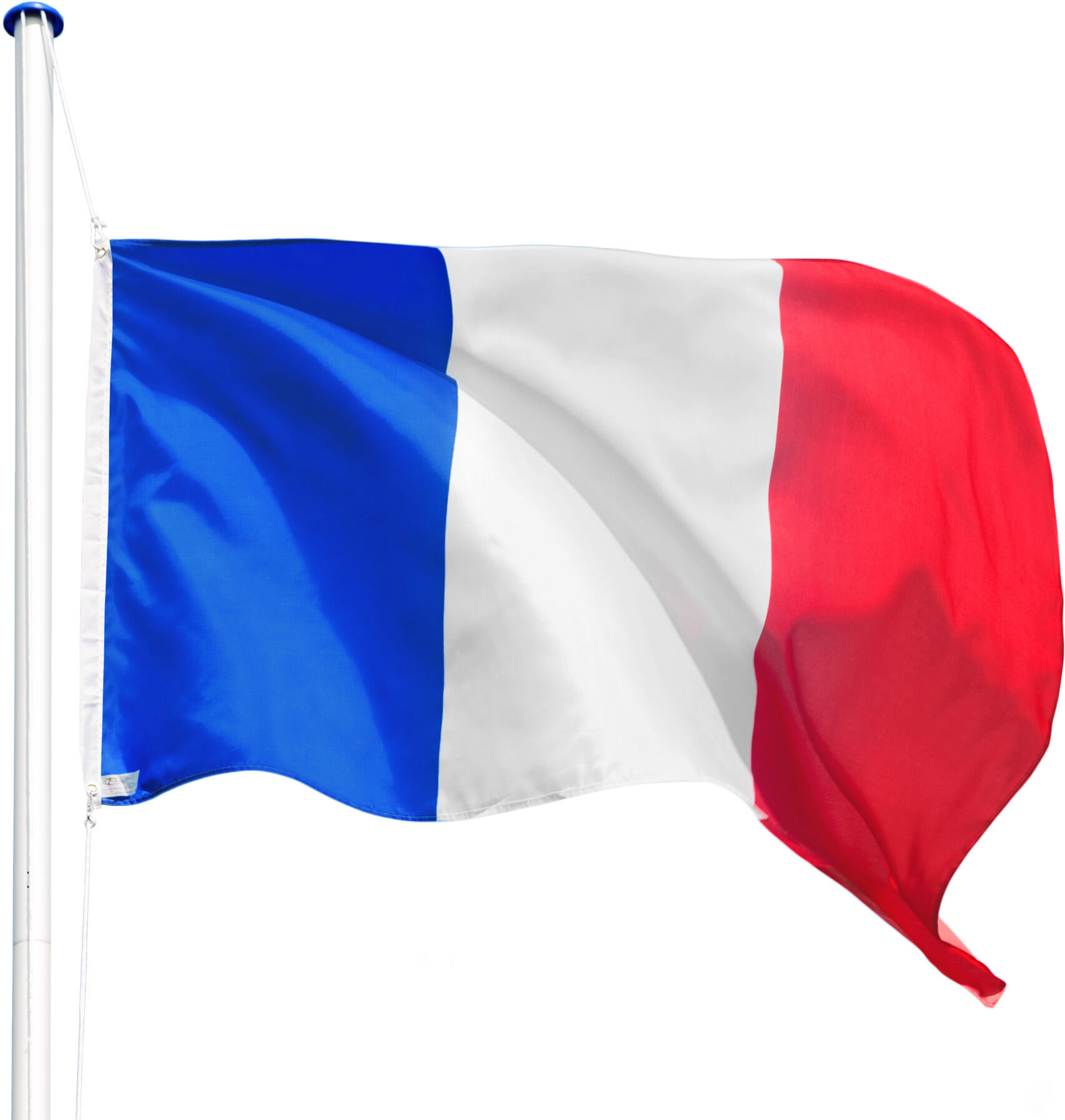 tectake Aluminium flagstang - Frankrig tectake Aluminium flagstang - Frankrig