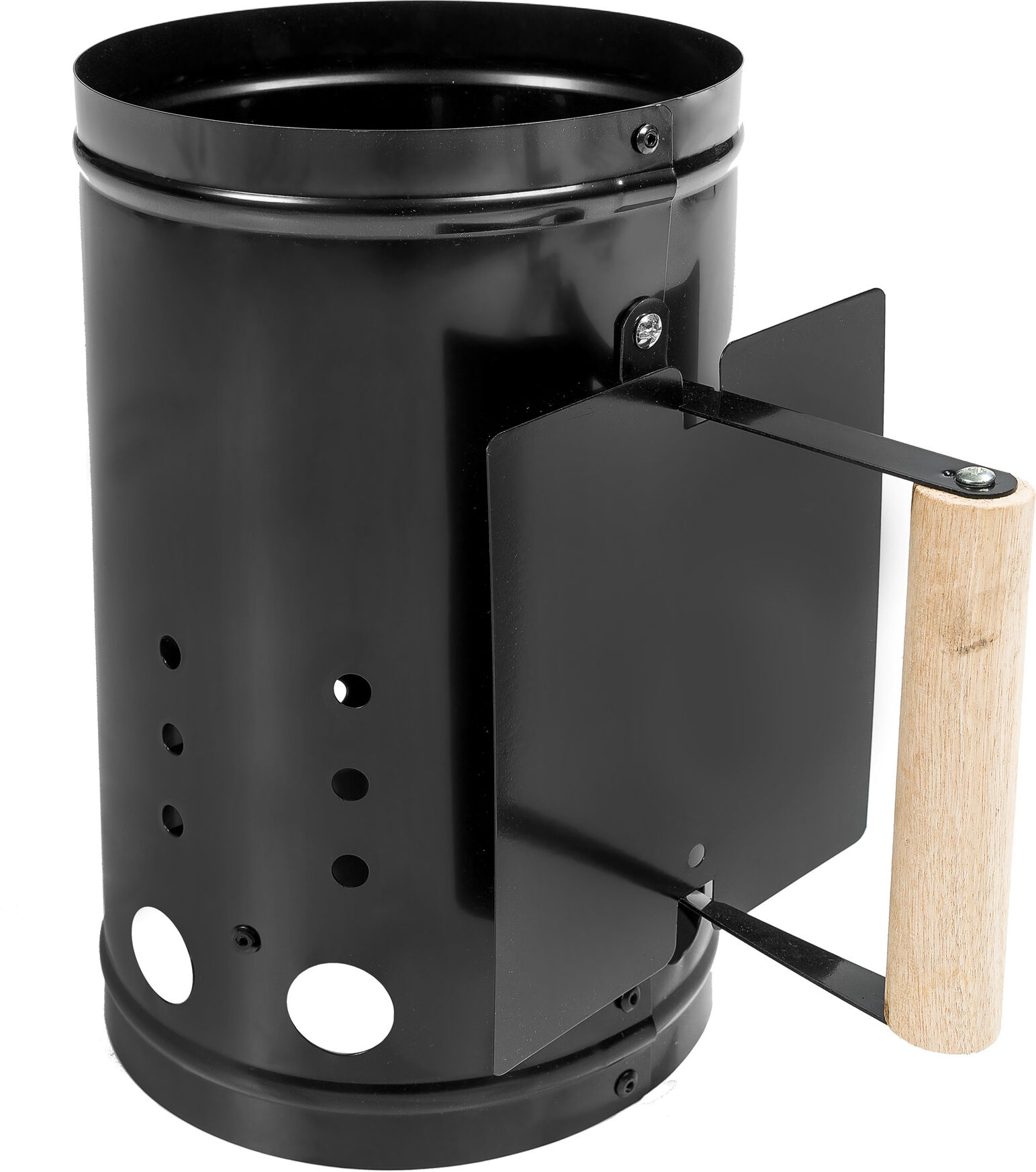 tectake Grillstarter med varmeskjold - sort tectake Grillstarter med varmeskjold - sort