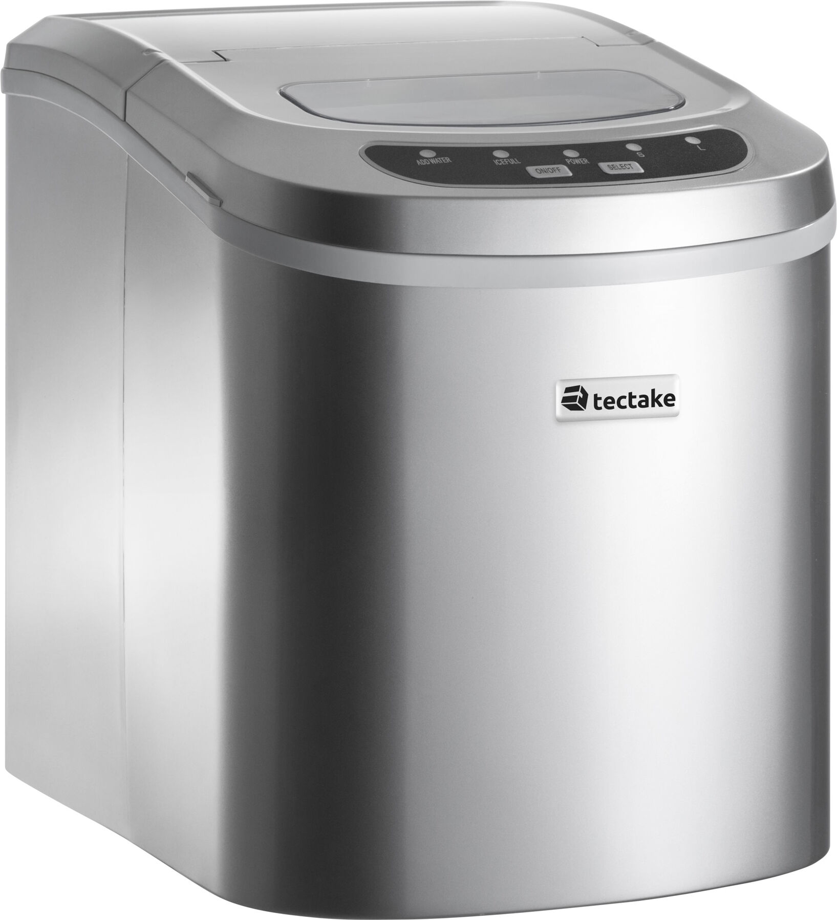 tectake Isterningmaskine - sølv tectake Isterningmaskine - sølv