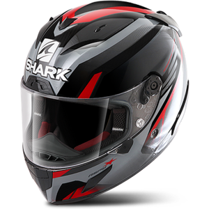 Shark Integralhjelm  Race-R Pro Aspy, Sort/Antracit/Rød