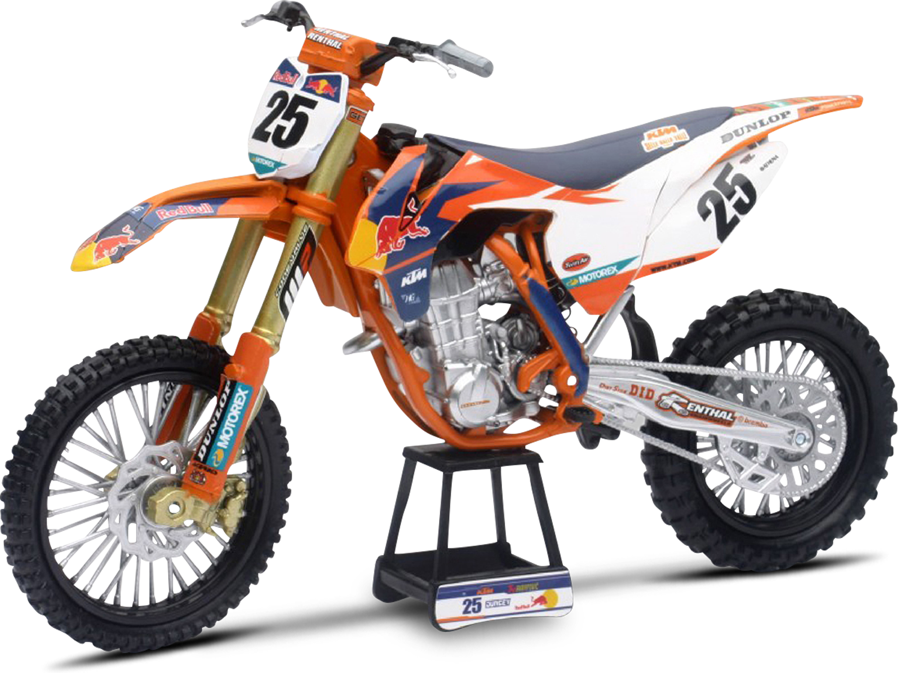 NewRay Legetøjscrosser NewRay 1:10 Red Bull KTM 450 SX-F Marvin Musquin