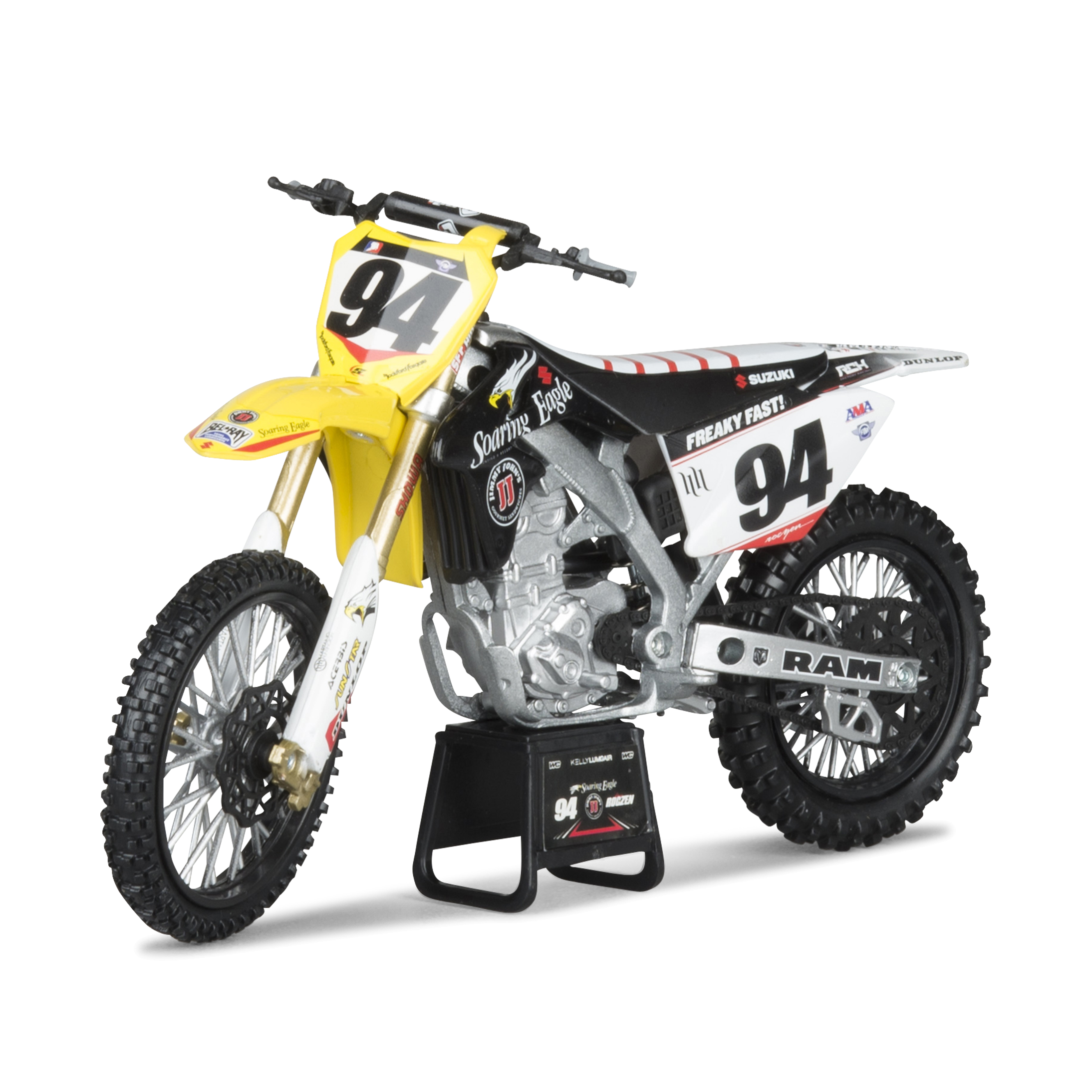 NewRay Legetøj NewRay 1:12 Suzuki RM-Z 450 2015 K.Roczen