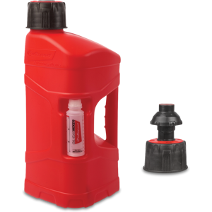 Polisport Benzindunk  ProOctane Utility 10L & 100ml Mixer, Klar/Rød