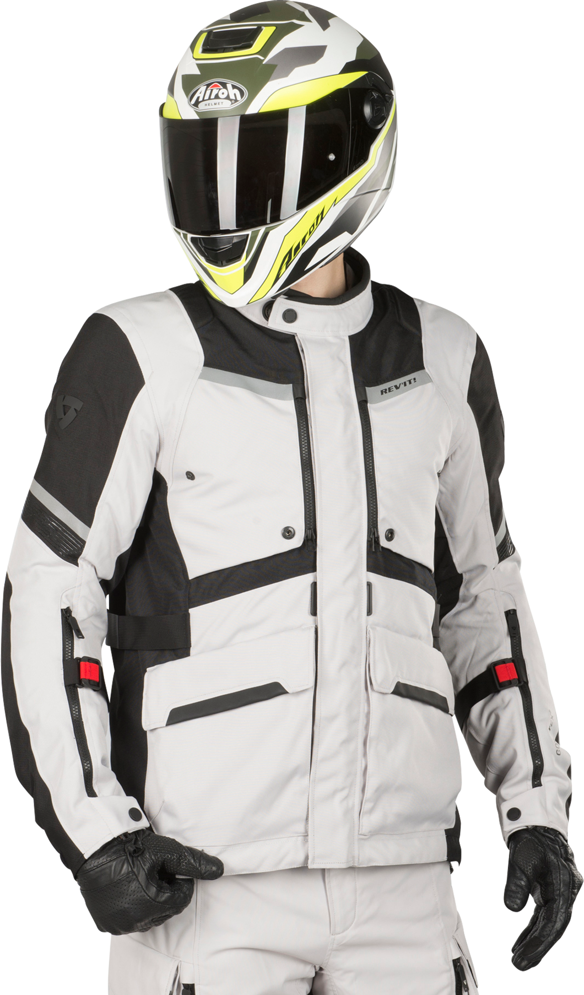 REV'IT! Jakke Rev'It! Neptune 2 GTX, Sølv/Sort REV'IT! Jakke Rev'It! Neptune 2 GTX, Sølv/Sort