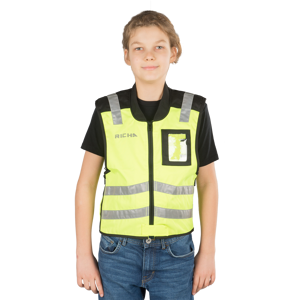 Richa Vest  Safety Mesh Junior, Neongul  S