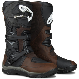 Alpinestars MC-Støvler  Corozal Adventure Drystar Oiled Leather Brun-Sort