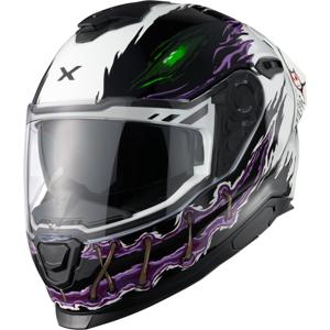 Nexx Integralhjelm  Y.100R Night Rider, Hvid