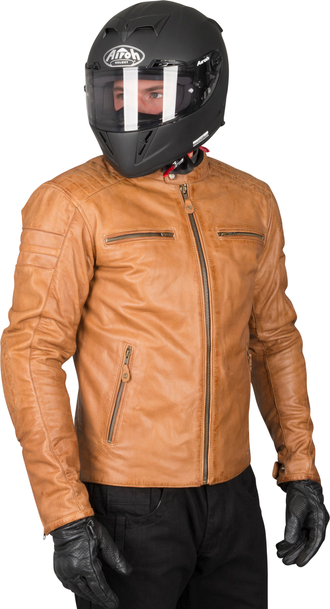 Richa Læderjakke Richa Daytona 60S, Brun Richa Læderjakke Richa Daytona 60S, Brun