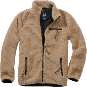 Brandit Jakke  Teddyfleece, Camel