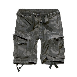 Brandit Shorts  Vintage Sort Camo  XL