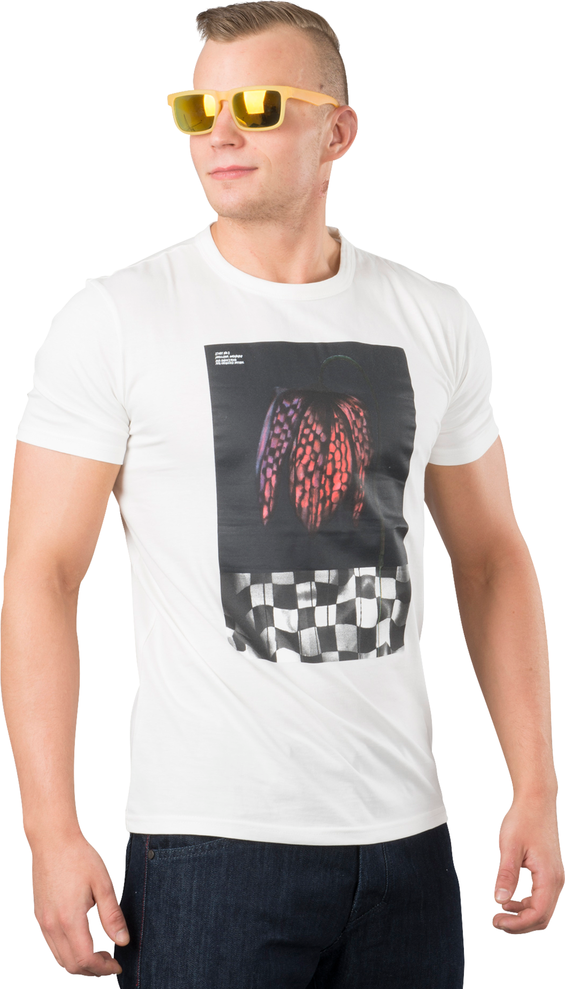 Dainese T-shirt Dainese Demon-Flower 72, Hvid Hvid Dainese T-shirt Dainese Demon-Flower 72, Hvid Hvid