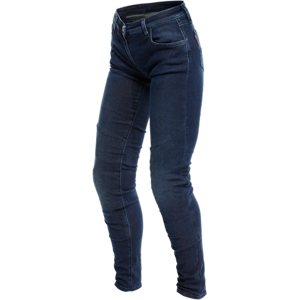 Dainese MC-Jeans  Brushed Skinny Dame, Blå