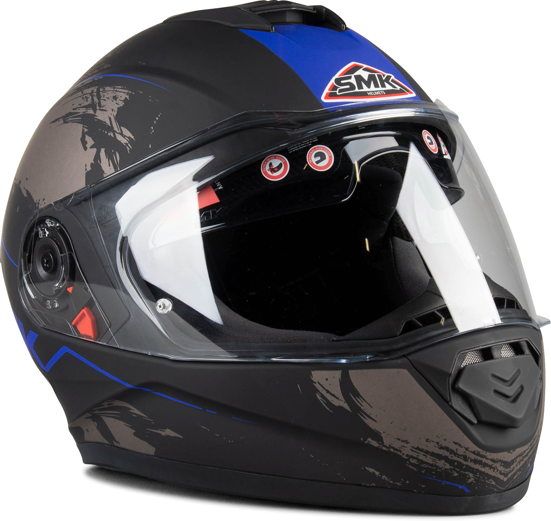 SMK Integralhjelm SMK Twister Wraith, Blå SMK Integralhjelm SMK Twister Wraith, Blå