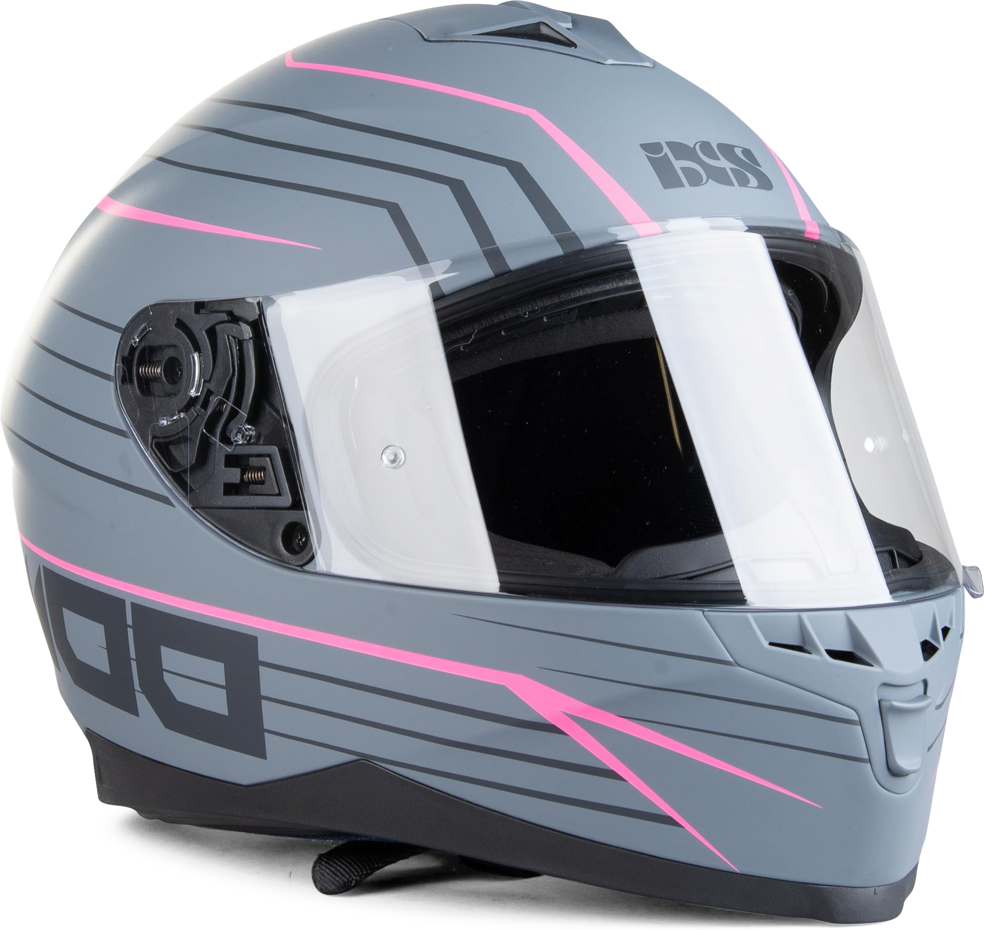 IXS Integralhjelm iXS 1100 2.1, Matgrå/Pink IXS Integralhjelm iXS 1100 2.1, Matgrå/Pink