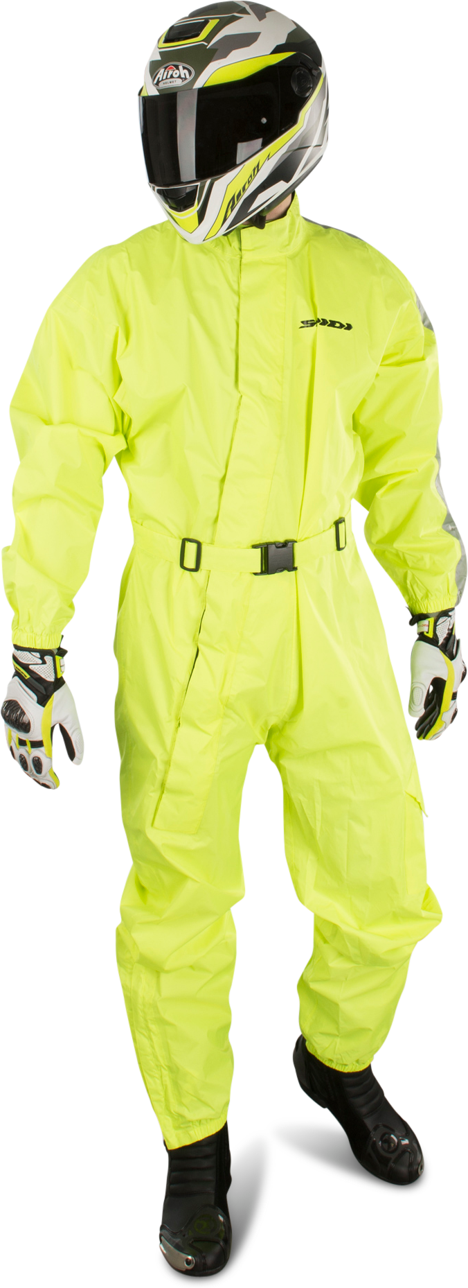 Spidi Regndragt Spidi Flux WP Suit, Gul/Sort Spidi Regndragt Spidi Flux WP Suit, Gul/Sort