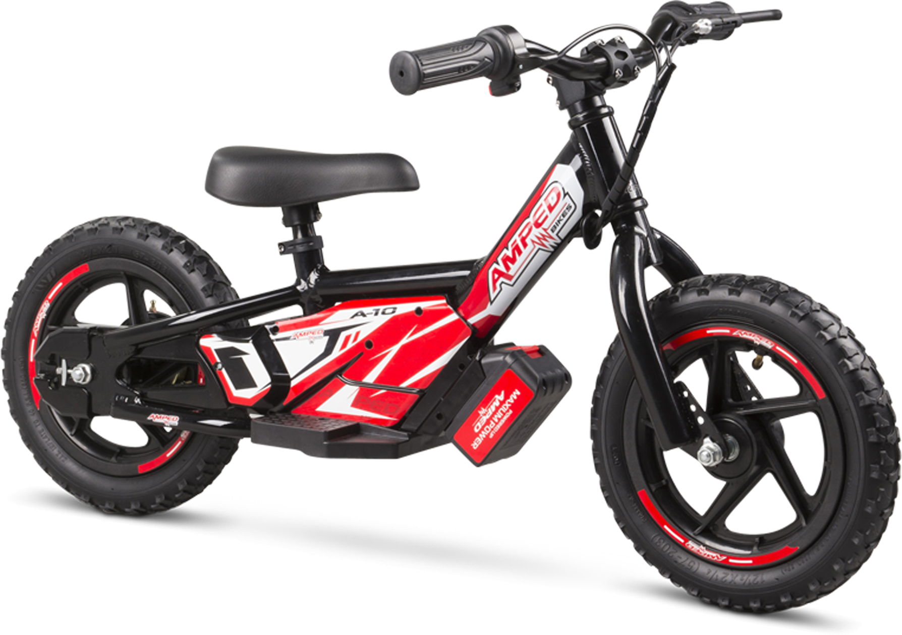 Amped Balancecykel Elektrisk Amped 3-6 år, Sort Amped Balancecykel Elektrisk Amped 3-6 år, Sort