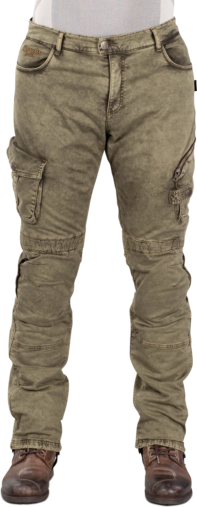 Segura MC-Bukser Segura Jaguar, Khaki Segura MC-Bukser Segura Jaguar, Khaki