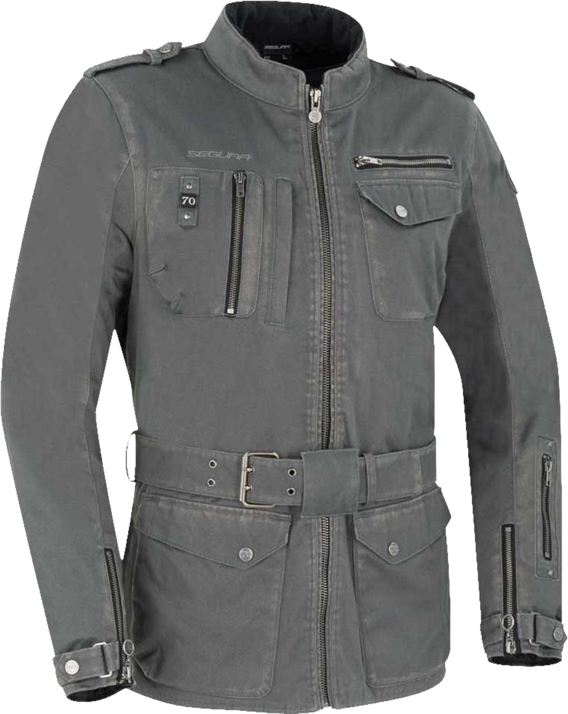 Segura MC-Jakke Segura Woodstock, Grå Segura MC-Jakke Segura Woodstock, Grå
