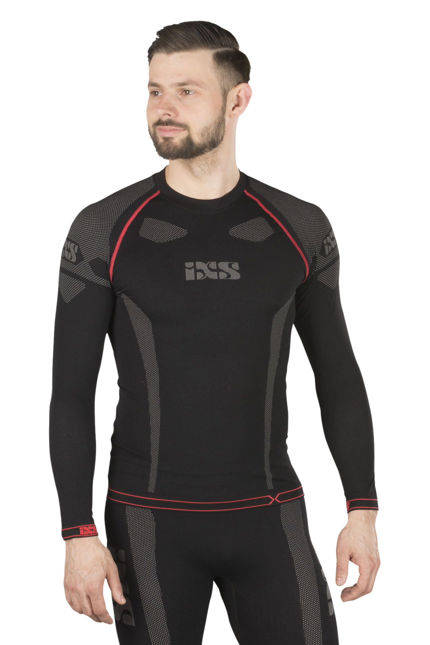 IXS Langærmet Undertrøje iXS 365, Sort/Grå IXS Langærmet Undertrøje iXS 365, Sort/Grå