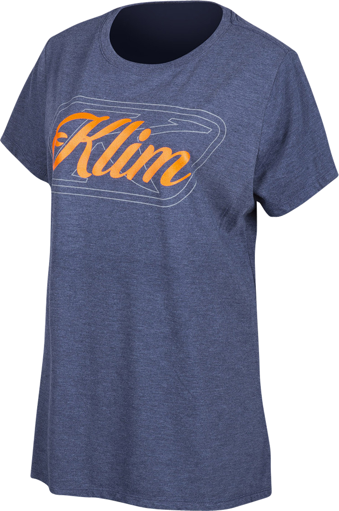 KLIM T-Shirt Klim Kute Corp Dame, Marineblå/Orange KLIM T-Shirt Klim Kute Corp Dame, Marineblå/Orange