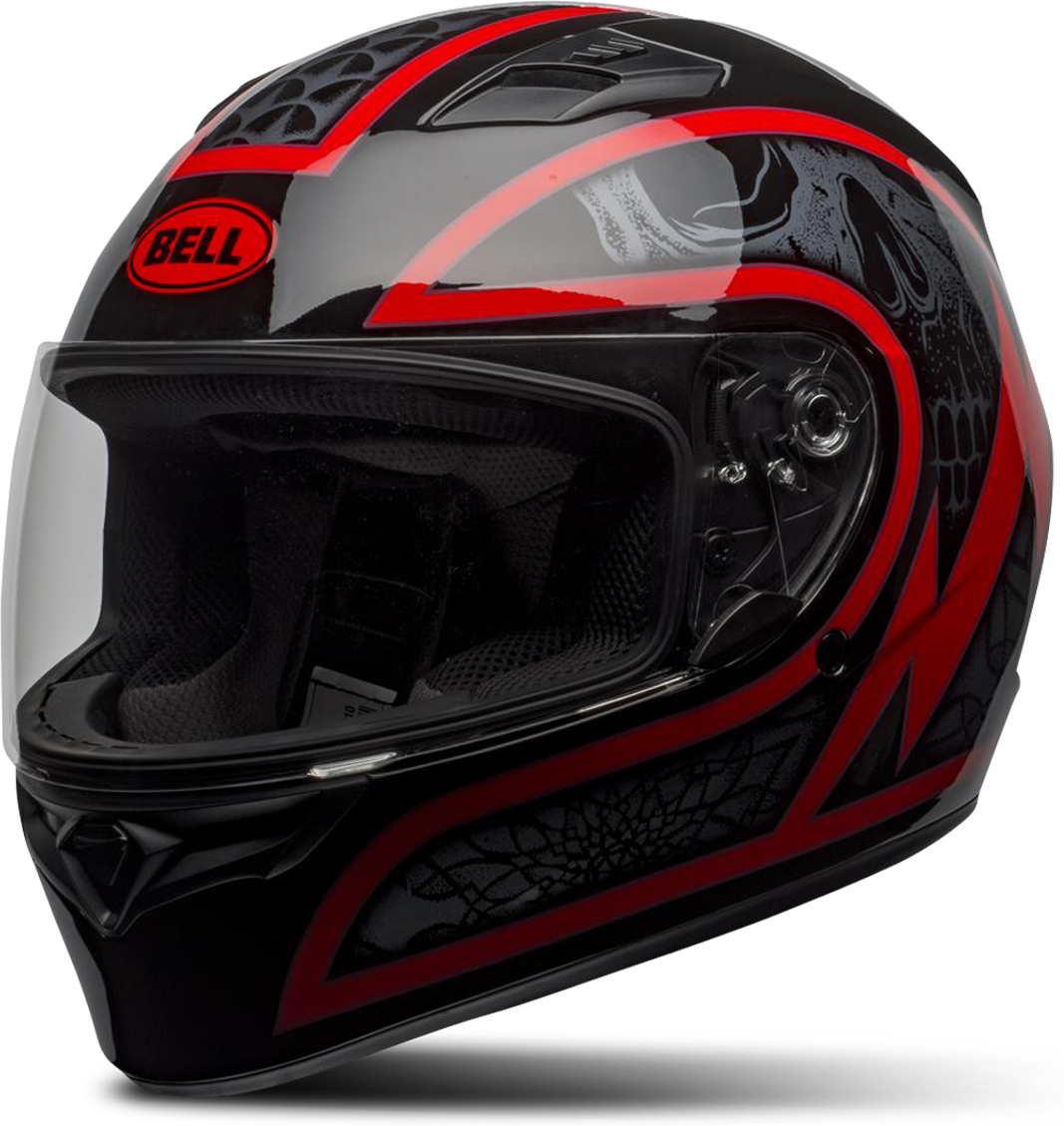 Bell Integralhjelm Bell Qualifier Scorch, Sort/Rød Bell Integralhjelm Bell Qualifier Scorch, Sort/Rød
