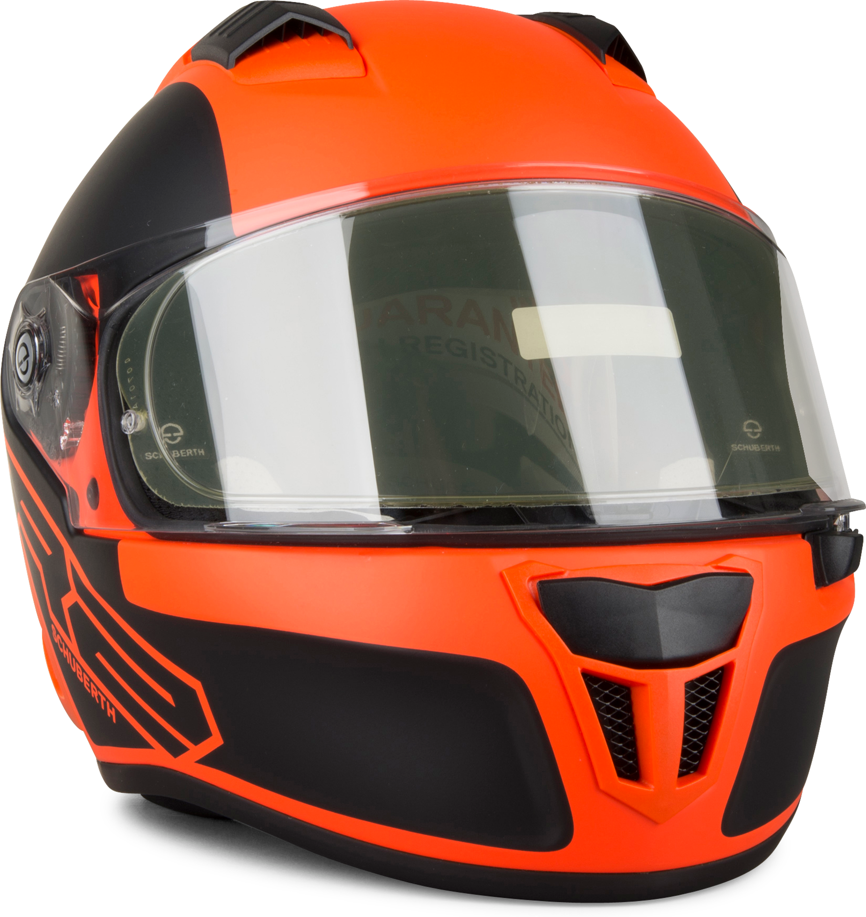 Schuberth Hjelm Schuberth SR2 Traction Orange Matsort Schuberth Hjelm Schuberth SR2 Traction Orange Matsort