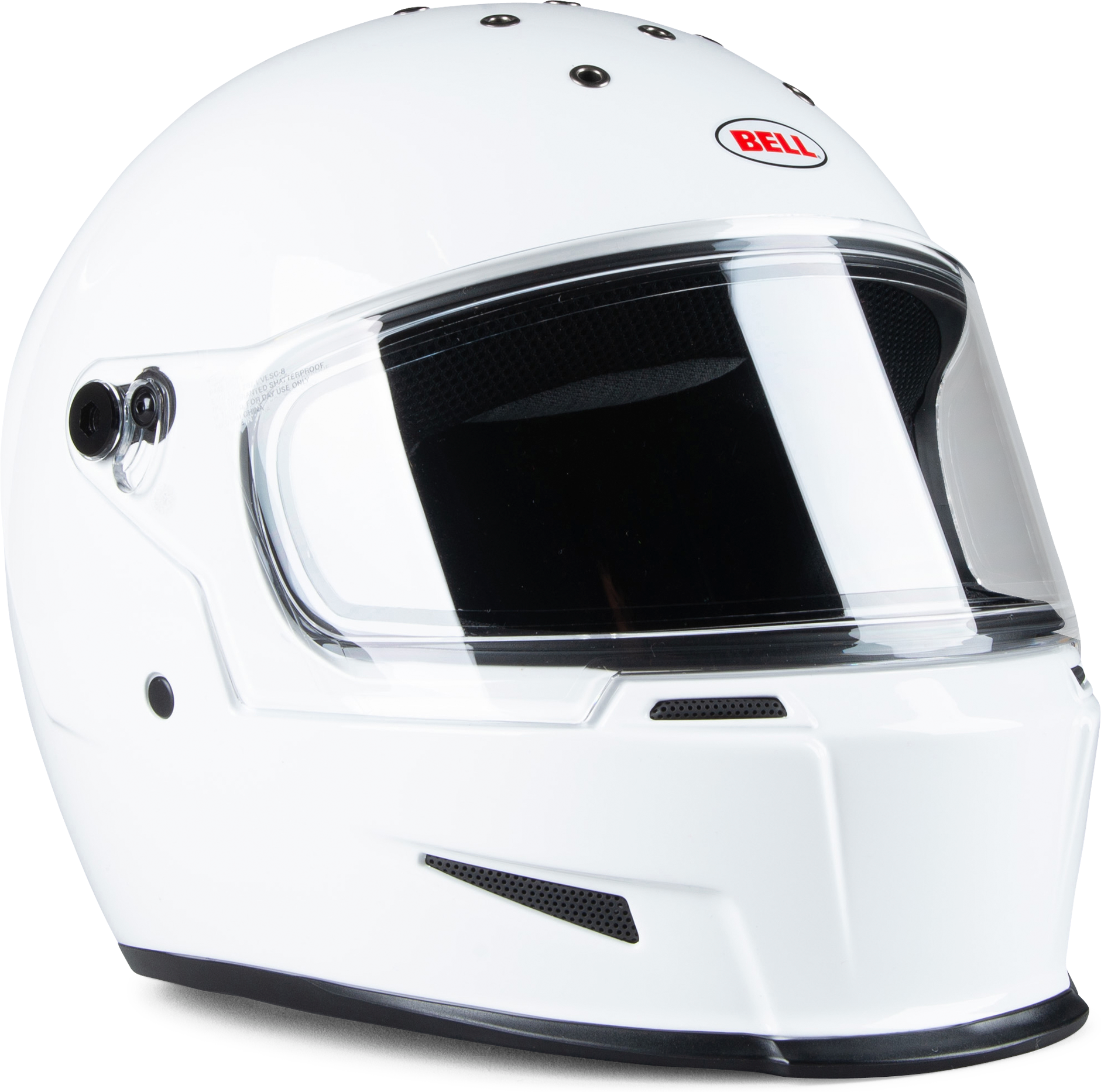 Bell Integralhjelm Bell Eliminator, Hvid Bell Integralhjelm Bell Eliminator, Hvid