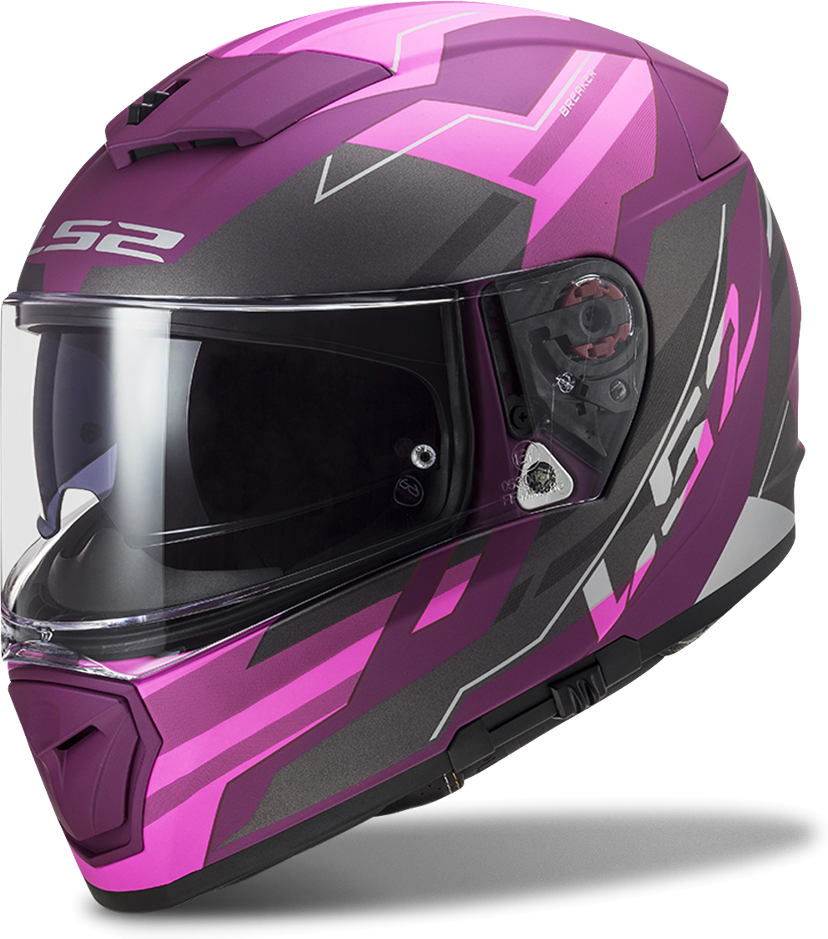 LS2 Integralhjelm LS2 FF390 Breaker, Lilla LS2 Integralhjelm LS2 FF390 Breaker, Lilla