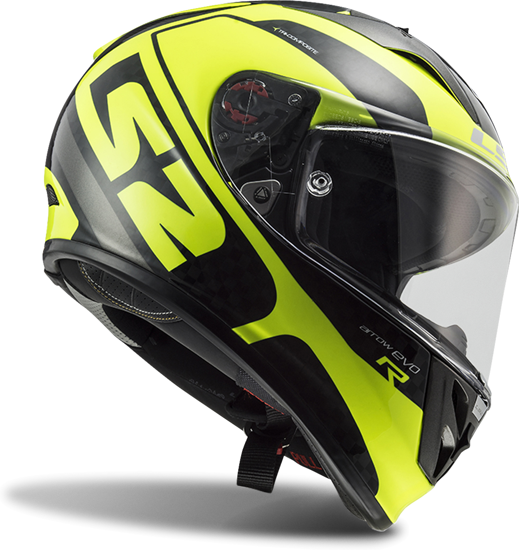 LS2 Integralhjelm LS2 FF323 Arrow C Sting, Sort/Neongul LS2 Integralhjelm LS2 FF323 Arrow C Sting, Sort/Neongul