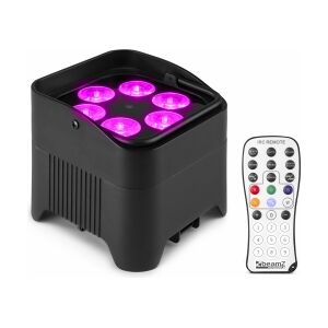 Beamz BP96S Batteri Uplight 6x 12W / RGBAW + UV / Trådløs DMX TILBUD NU