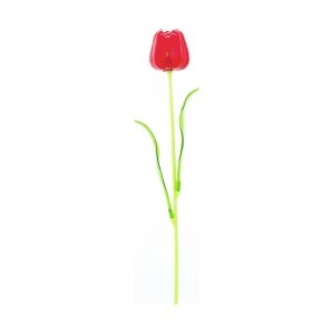 Europalms Crystal tulip,artificial flower, red 61cm 12x tulipan krystal rød