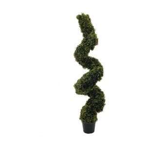 Europalms Boxwood Spiral, artificial, 180cm TILBUD NU spiralformet buksbom