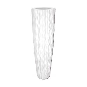 Europalms Design pot LAMELLA-140, white TILBUD NU gryde lamel hvid