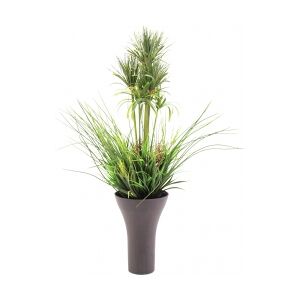 Europalms Mixed grass bush, artificial, 90cm TILBUD græsbuske blandet busk græs