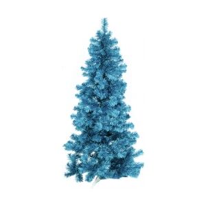 Europalms Fir tree FUTURA, turquoise metallic,210cm europalmer metallisk turkis