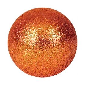 Europalms Deco Ball 3,5cm, copper, glitter 48x TILBUD NU kobber bold