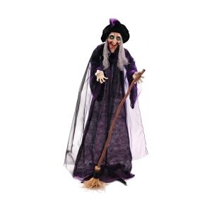 Europalms Halloween Witch, animated TILBUD NU animeret heks