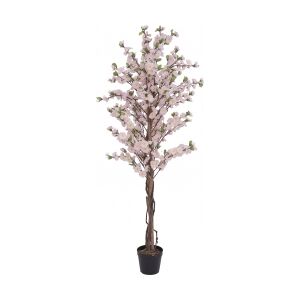 Europalms Cherry tree with 4 trunks, pink, 150 cm kirsebærtræ kufferter trunker