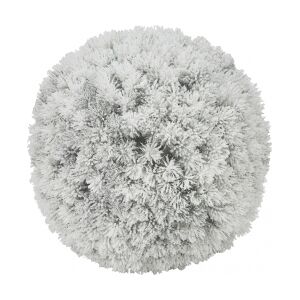 Europalms Pine ball, flocked, 30cm TILBUD NU