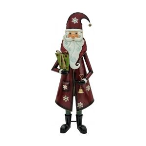 Europalms Santa Claus, Metal, 150cm, red TILBUD NU