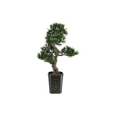 Europalms Bonsai Podocarpus, artificial plant, 80cm TILBUD NU Europalms Bonsai Podocarpus, artificial plant, 80cm TILBUD NU