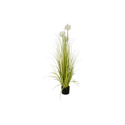 Europalms Allium grass, artificial plant, white, 120 cm TILBUD NU Europalms Allium grass, artificial plant, white, 120 cm TILBUD NU