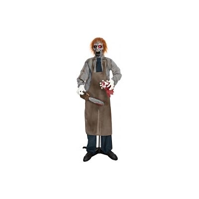 Halloween Dekoration, Animeret Figur med Lys- og Lydeffekter, Edward, den Savend Halloween Dekoration, Animeret Figur med Lys- og Lydeffekter, Edward, den Savend