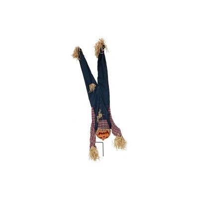 Halloween Dekoration, Animeret Figur med Lys- og Lydeffekter, Upside-Down Græska Halloween Dekoration, Animeret Figur med Lys- og Lydeffekter, Upside-Down Græska